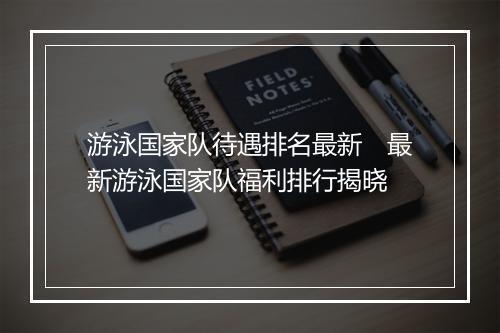 游泳国家队待遇排名最新　最新游泳国家队福利排行揭晓